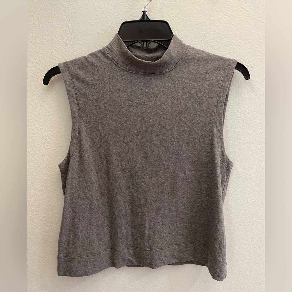 Kit and Ace Gray Fitted Muscle Tee